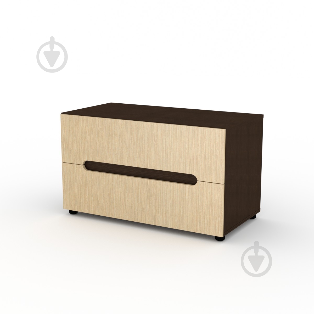 Тумба под ТВ Компанит МС ТВ-4 венге - фото 1