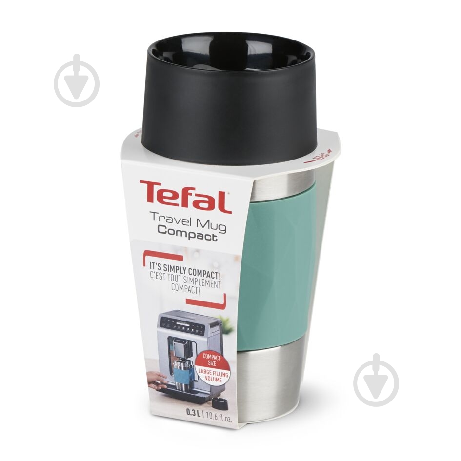 Термочашка Tefal 300 мл Compact mug N2160310 - фото 5