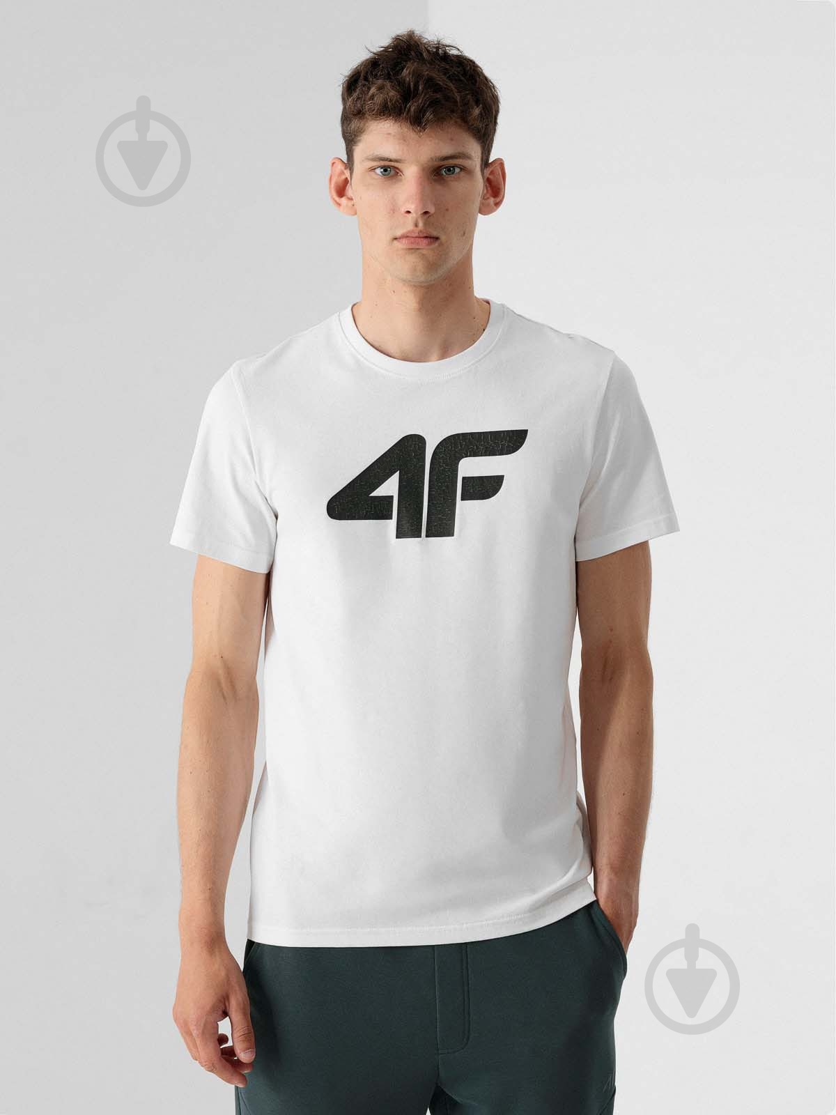 Футболка 4F H4Z21-TSM026-10S р.XL білий - фото 3 Футболка 4F H4Z21-TSM026-10S р.XL білий - фото 3