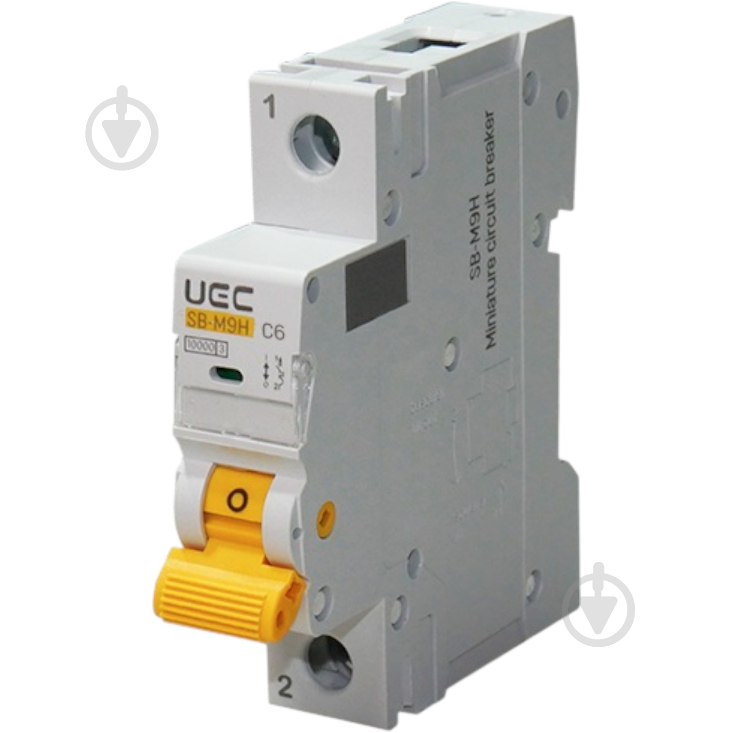 Автоматический выключатель UEC SB-M9H 1P 32A C 10кA MCB100-1-032-C - фото 1 Автоматический выключатель UEC SB-M9H 1P 32A C 10кA MCB100-1-032-C - фото 1