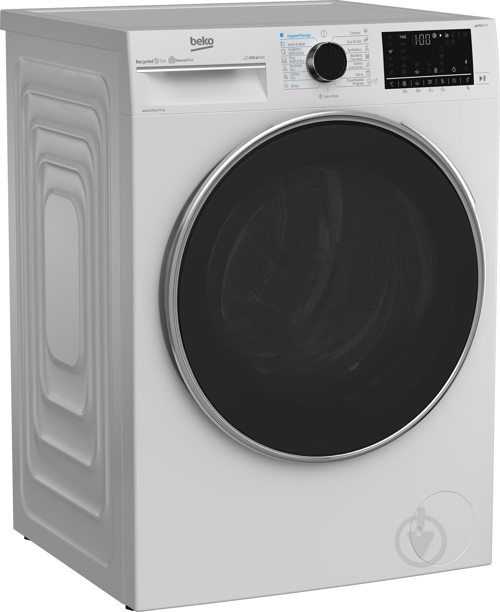 Пральна машина із сушкою Beko B5DFT59447W - фото 2
