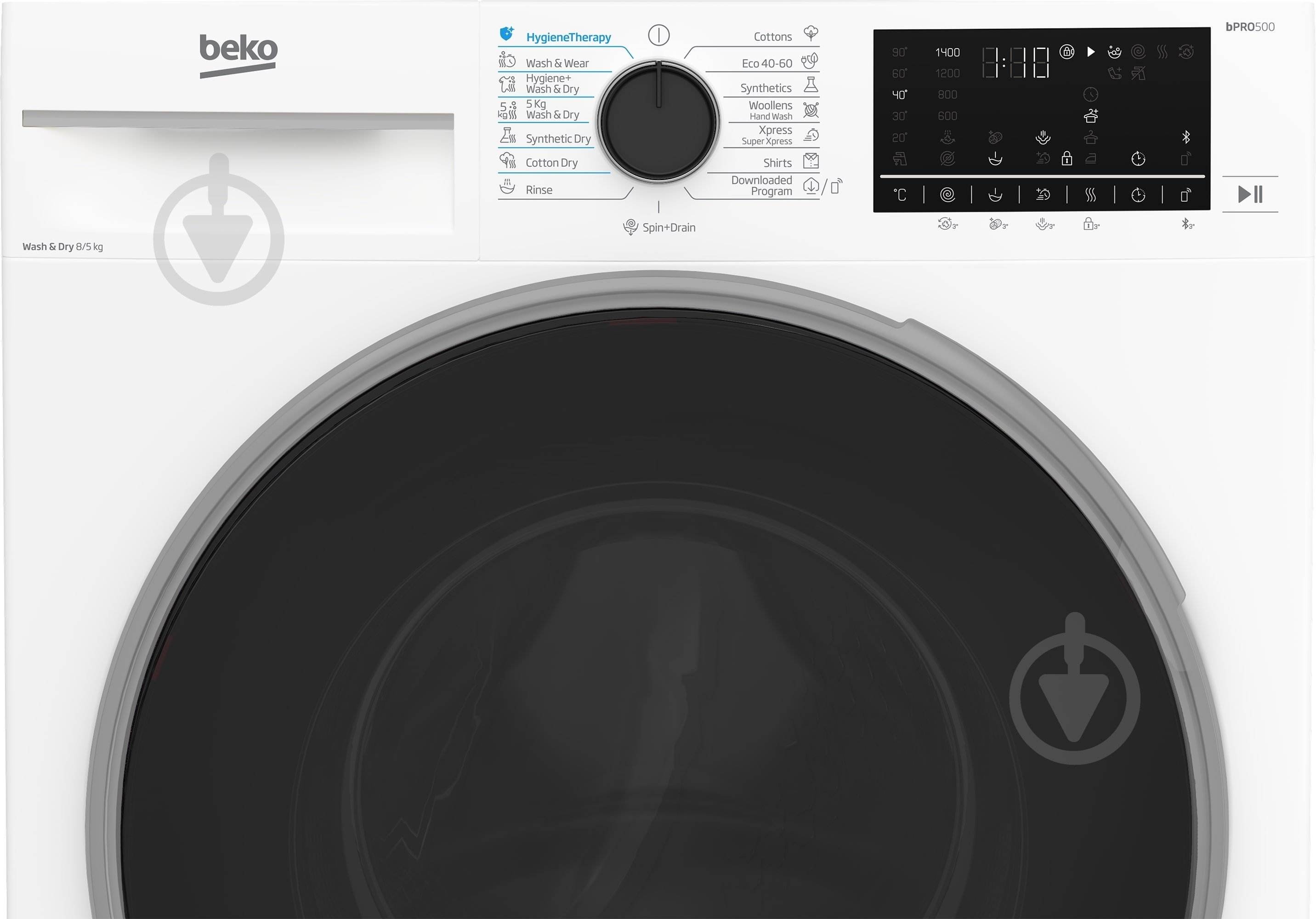Стиральная машина с сушкой Beko B5DFT58447W - фото 5