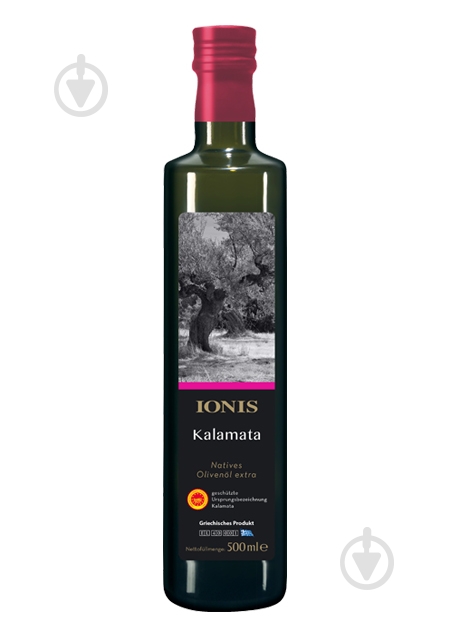 Масло оливковое IONIS Extra Virgin KALAMATA 500 мл - фото 1 Масло оливковое IONIS Extra Virgin KALAMATA 500 мл - фото 1