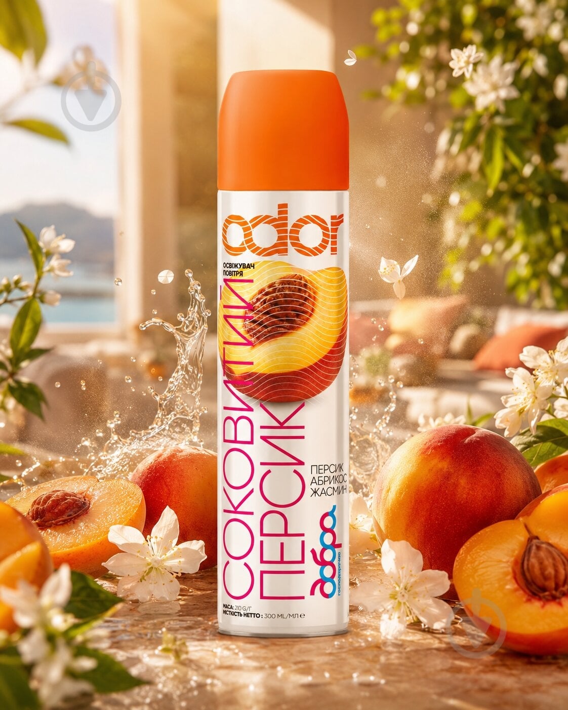 Освежитель воздуха Odor Сочный персик 300 мл - фото 6 Освежитель воздуха Odor Сочный персик 300 мл - фото 6