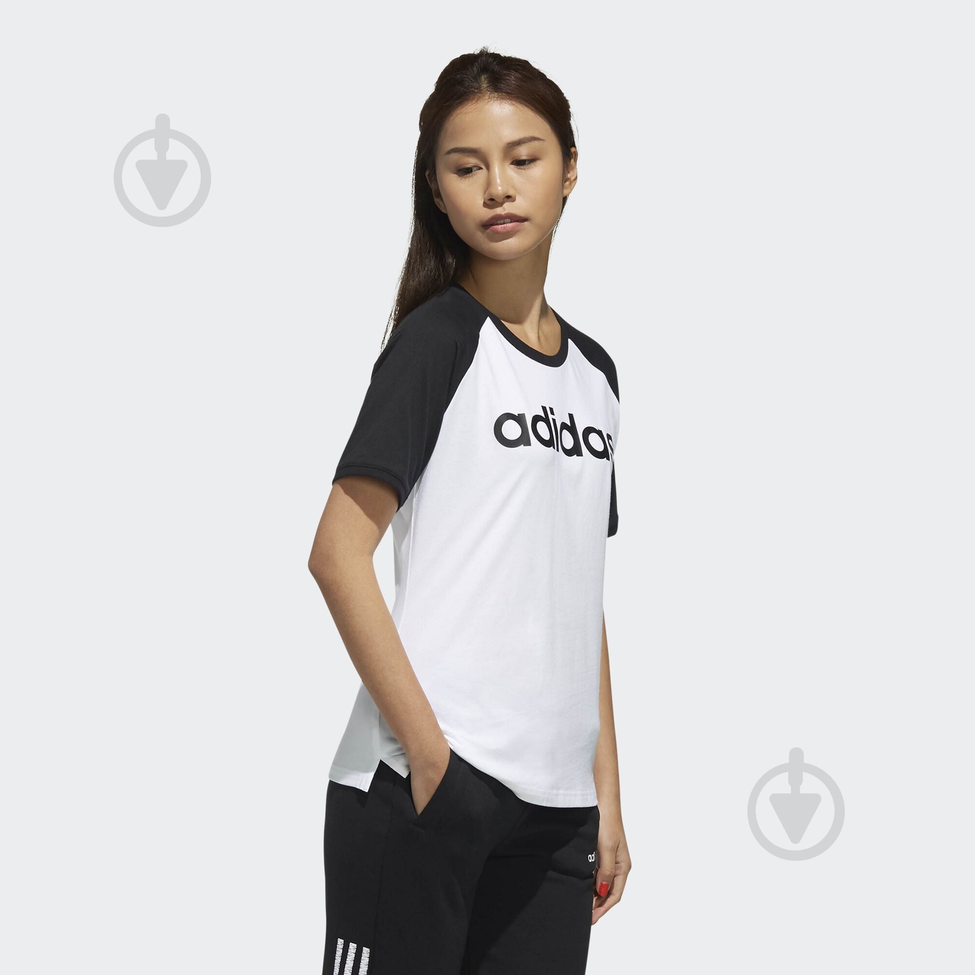 Футболка Adidas W CE TEE 2 DW7947 р.S черный - фото 4