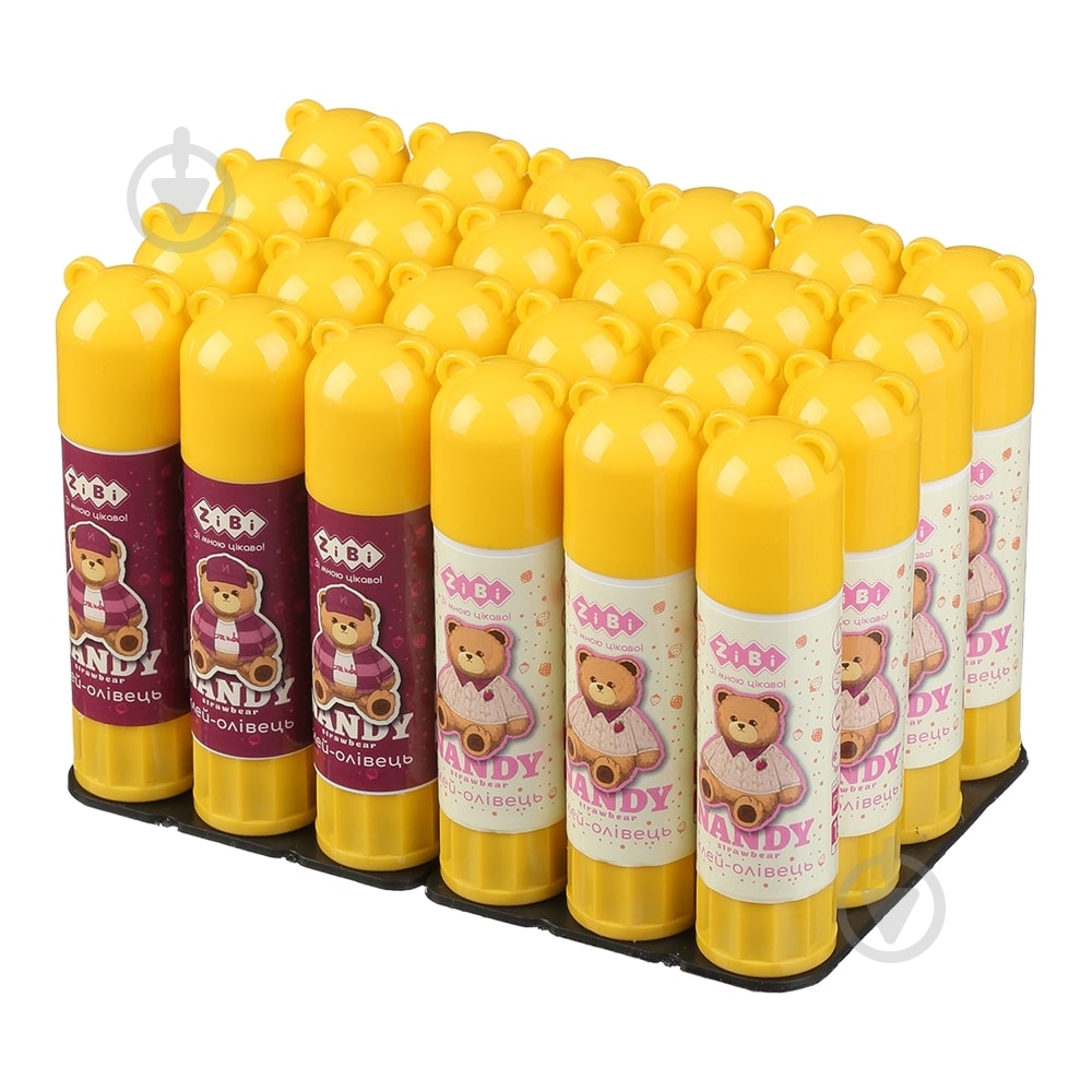 Клей-карандаш Bear Toy 15 г PVP ZiBi - фото 4 Клей-карандаш Bear Toy 15 г PVP ZiBi - фото 4