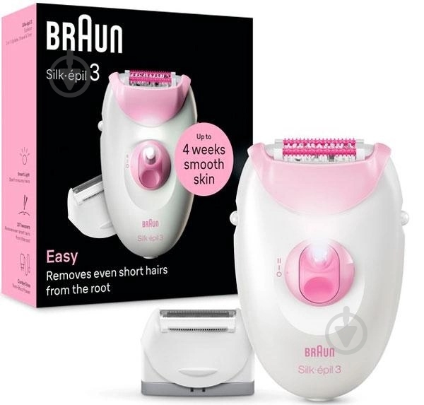 Эпилятор Braun Silk-еpil 3 SE 3-031 - фото 2