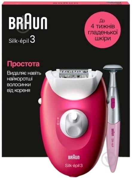 Эпилятор Braun Silk-еpil 3 SE 3-202 - фото 3