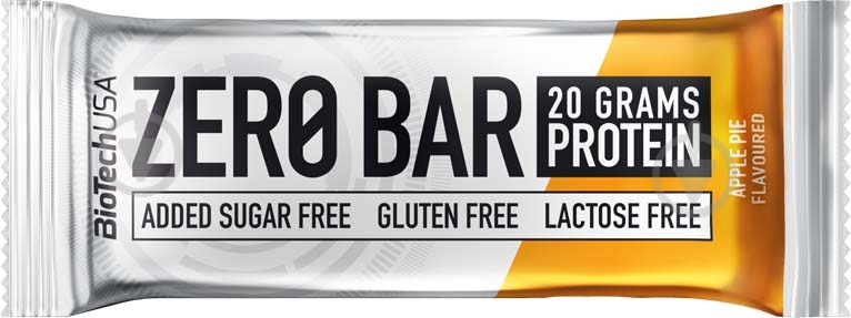 Батончик BioTechUSA Zero Bar Яблочный пирог 50 г - фото 1