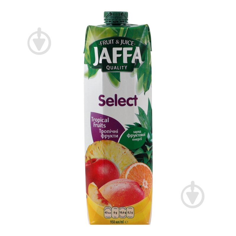 Нектар Jaffa Select Мультифруктовый 0,95 л - фото 8 Нектар Jaffa Select Мультифруктовый 0,95 л - фото 8