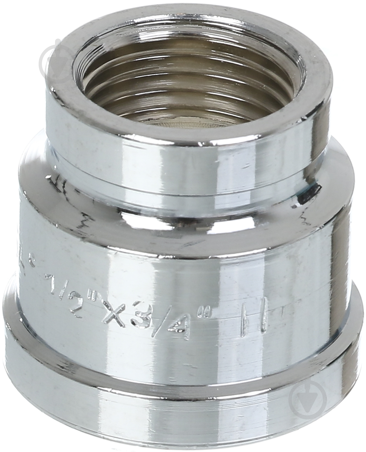 Муфта редукційна Pattaroni 1/2х3/4" ВВ (77459) - фото 1