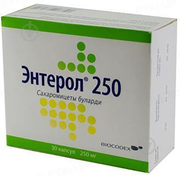Энтерол 250 №30 (5х6) капсулы 250 мл - фото 1
