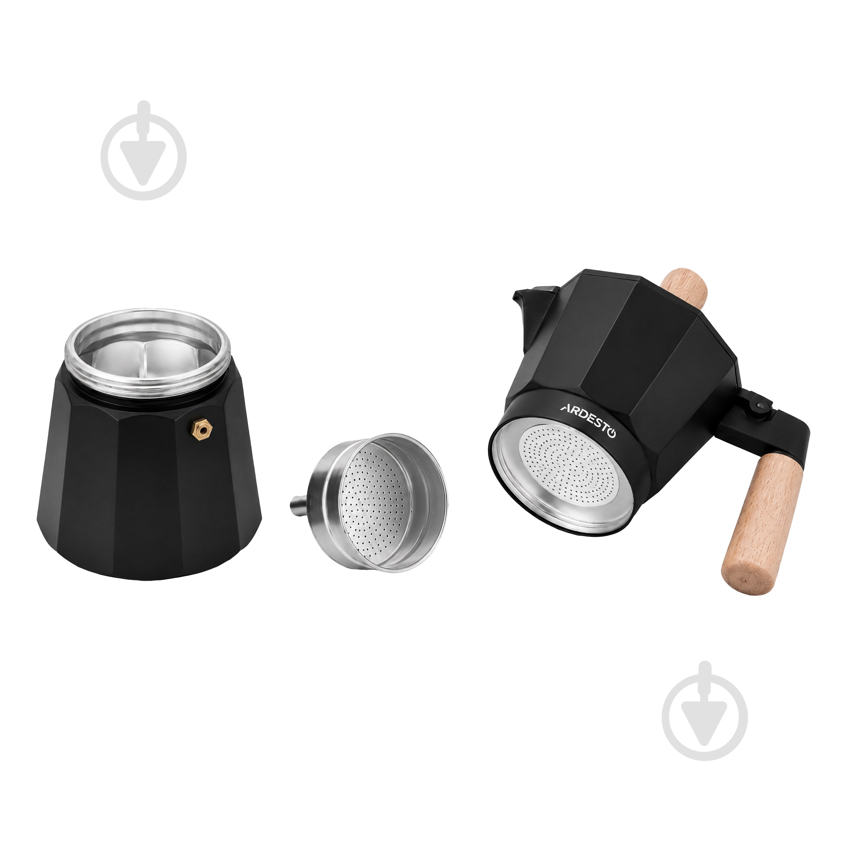Кофеварка гейзерная ARDESTO Midori 240 мл (AR8104W) - фото 7