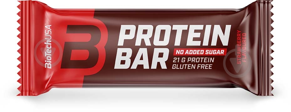 Батончик BioTechUSA Protein Bar Полуниця 70 г - фото 1