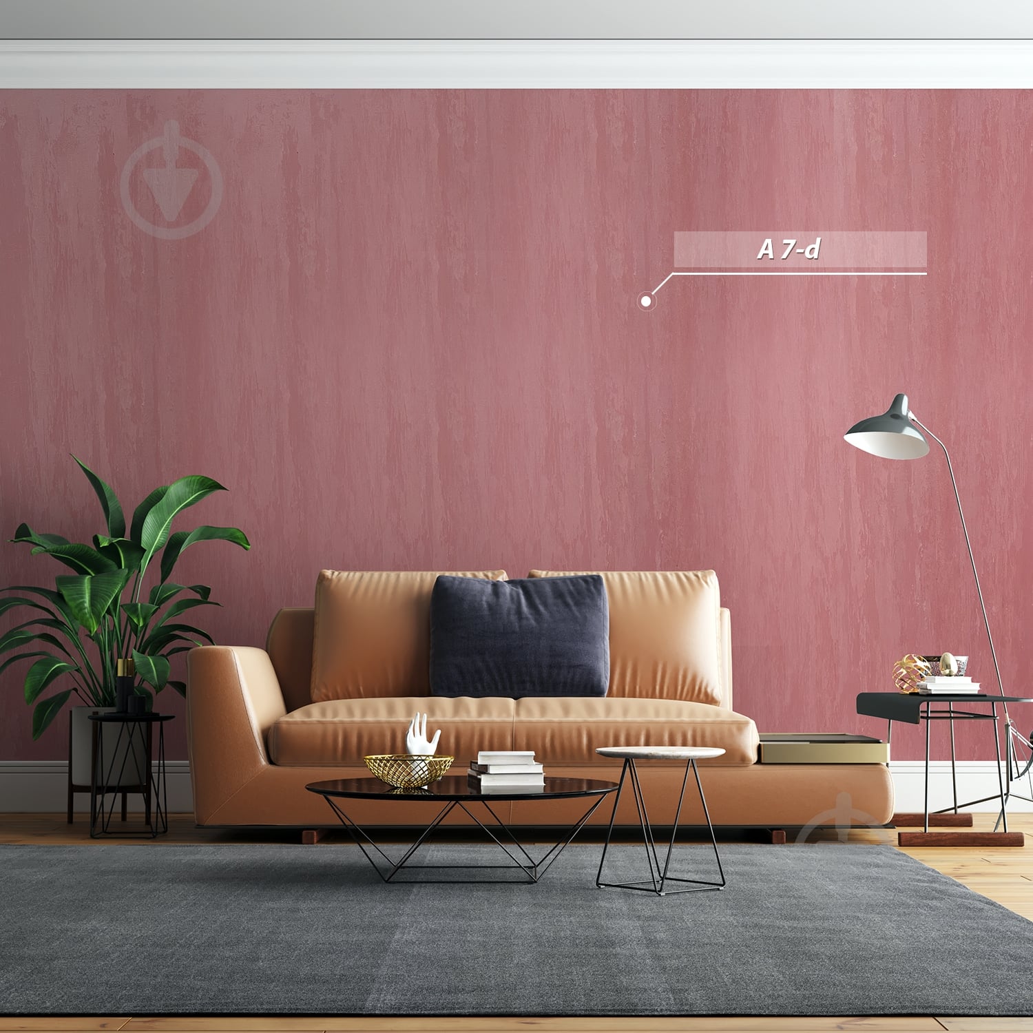 Фарба акрилова Feidal Velvet Dekor шовковисто-матовий мат 10 л - фото 4