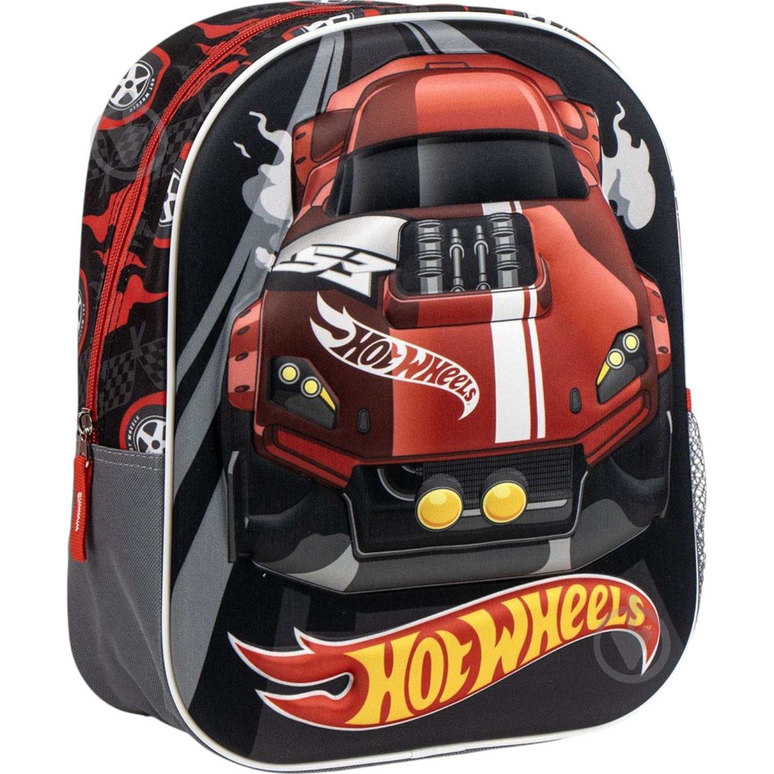 Рюкзак дошкільний Hot Wheels 3D 31 см 2100005873 - фото 1