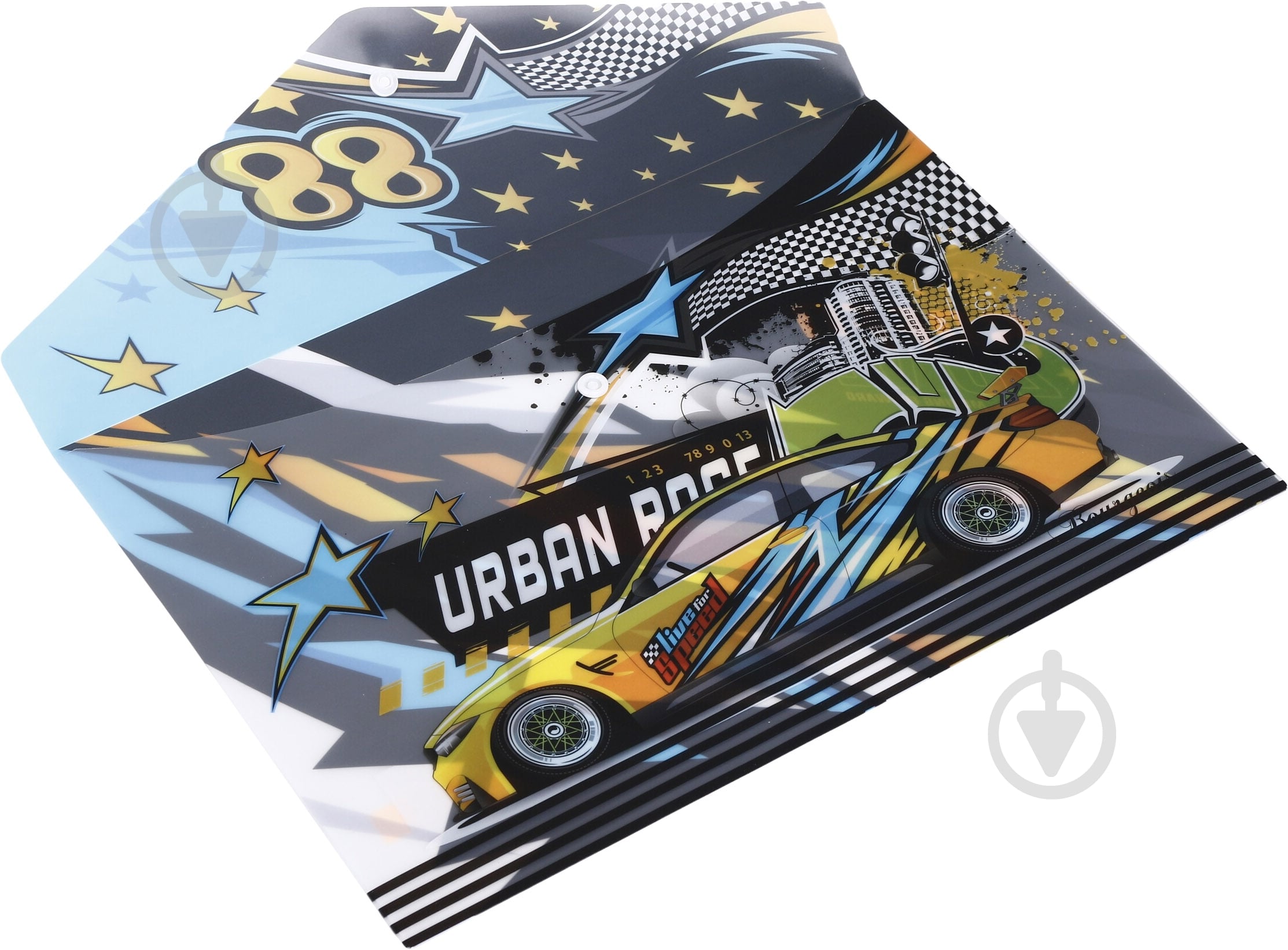 Папка-конверт на кнопке A4+ Bourgeois ПП08 - фото 6