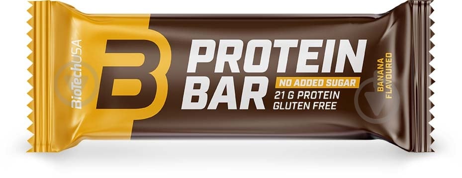 Батончик BioTechUSA Protein Bar Банан 70 г - фото 1 Батончик BioTechUSA Protein Bar Банан 70 г - фото 1