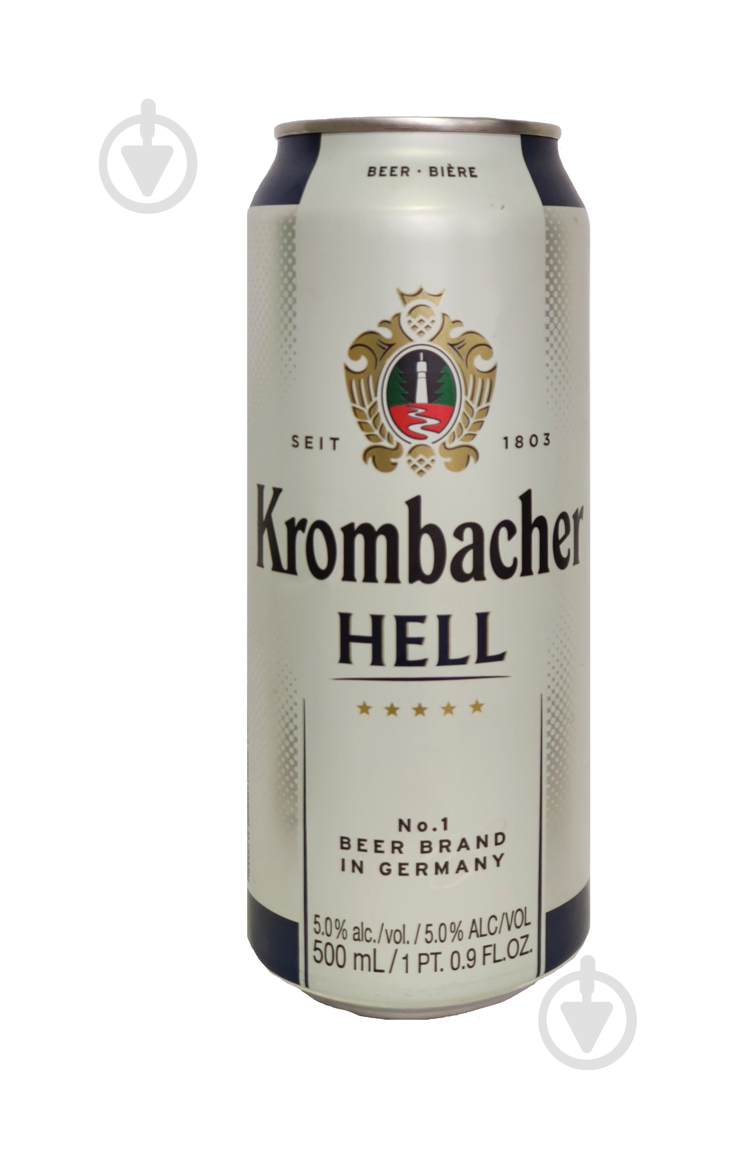 Пиво Krombacher Hell 500 мл - фото 1
