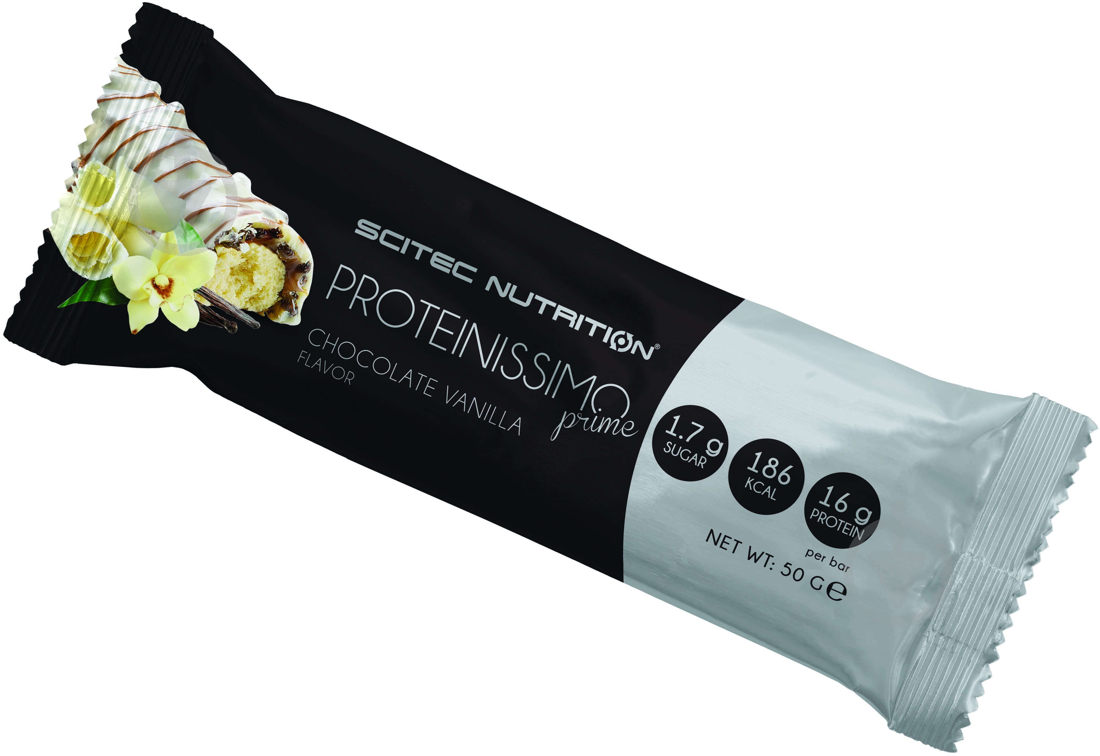 Батончик Scitec Nutrition Proteinissimo Prime Шоколад-ваниль 50 г - фото 1