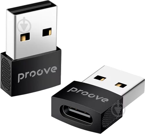 Перехідник Proove OTG Extension USB to Type-C чорний (HBEX00101001) - фото 1