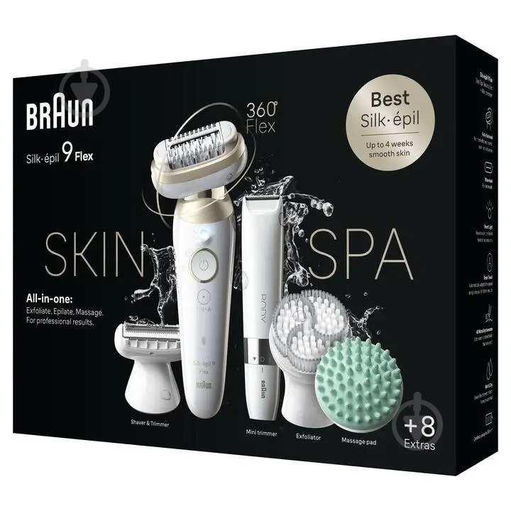 Эпилятор Braun Silk_epil 9 SES 9-481 3D - фото 4 Эпилятор Braun Silk_epil 9 SES 9-481 3D - фото 4