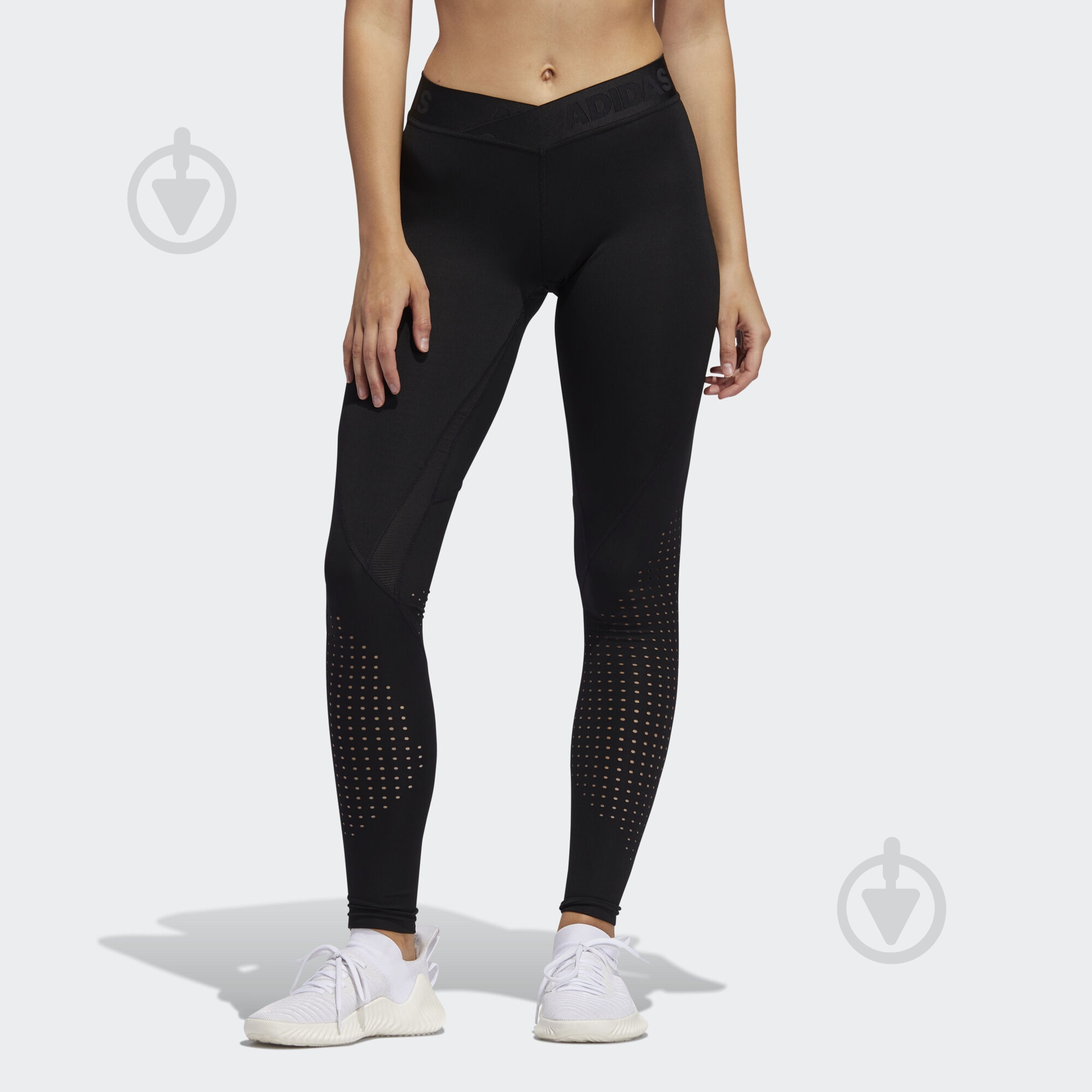 Лосины Adidas ASK L PERF T DX7590 р.M черный - фото 3