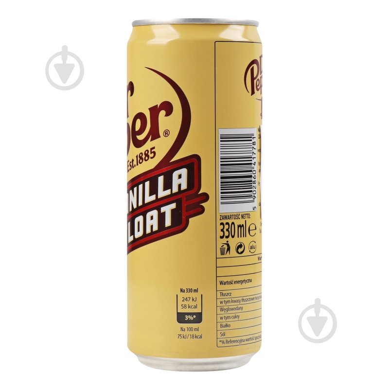 Безалкогольный напиток Dr. Pepper Vanilla 0,33 л - фото 4 Безалкогольный напиток Dr. Pepper Vanilla 0,33 л - фото 4