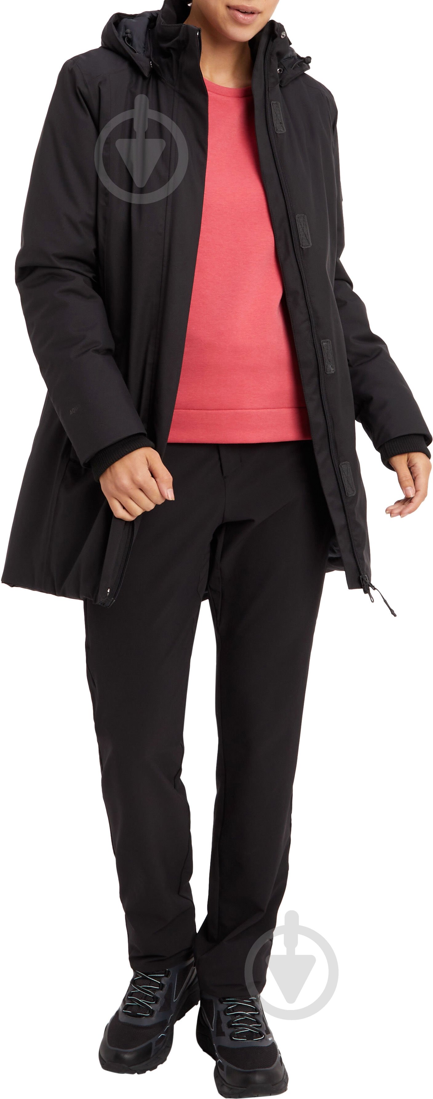 Куртка-парка жіноча демісезонна McKinley Mawk W 419984-057 р.M чорна - фото 6