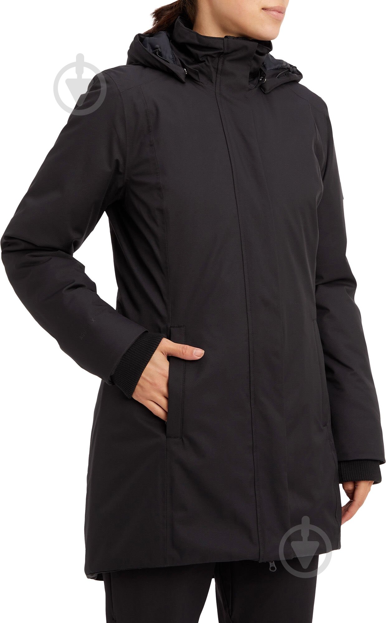 Куртка-парка жіноча демісезонна McKinley Mawk W 419984-057 р.M чорна - фото 1