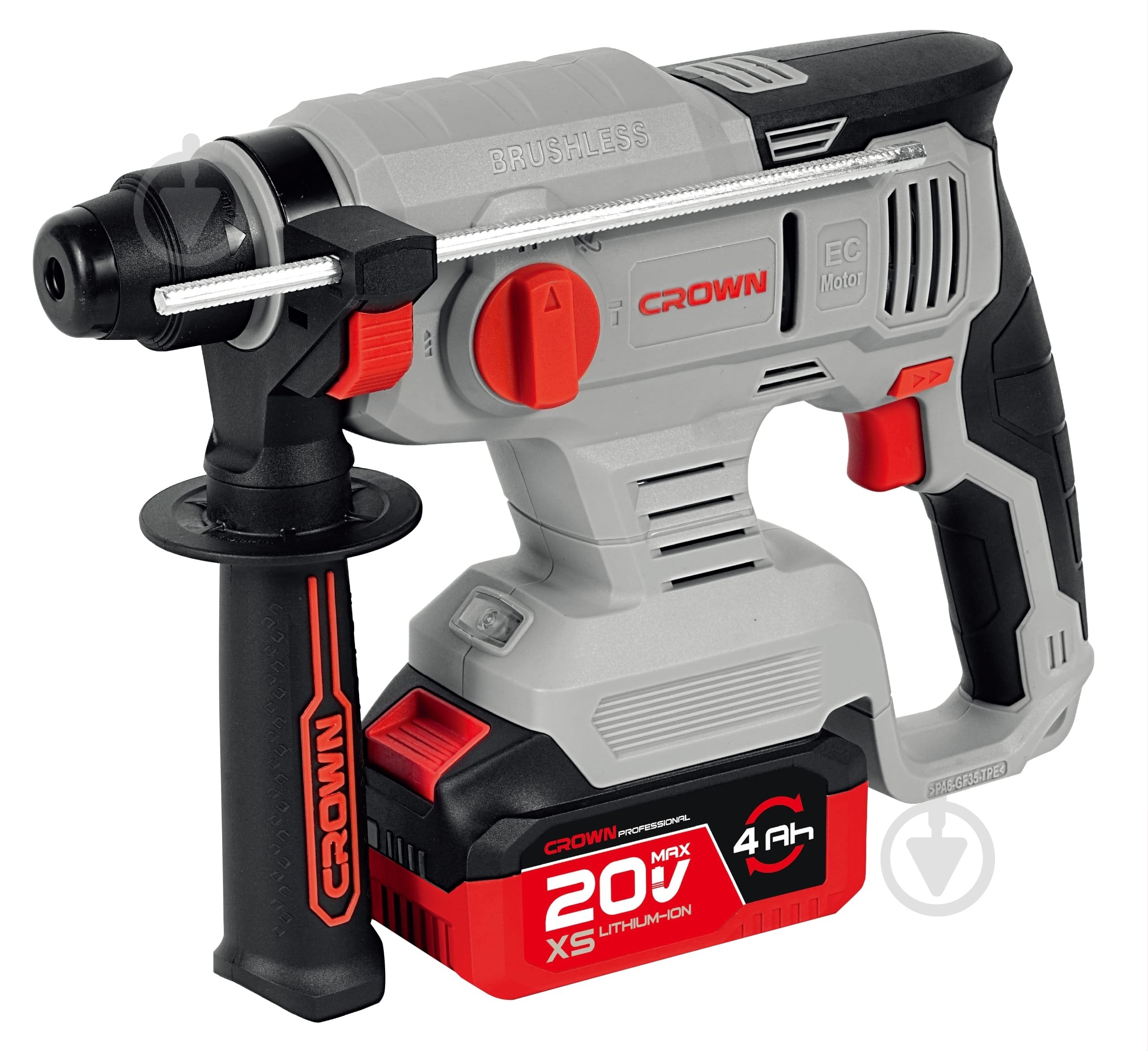 Перфоратор Crown CT28010XS-4 BMC CT28010XS-4 BMC - фото 1