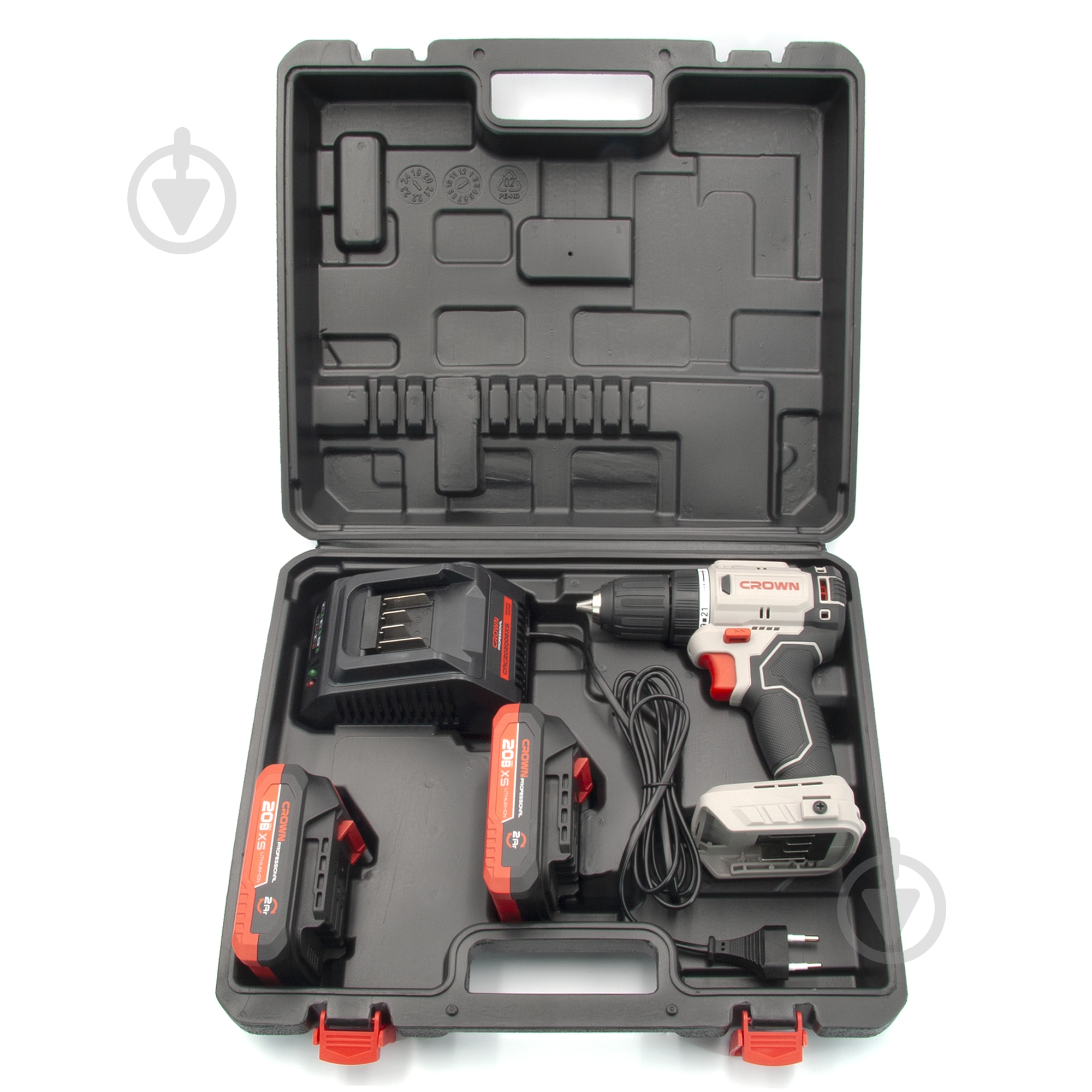 ᐉ Шуруповерт аккумуляторный Crown CT21104XS-2 BMC • Купить в