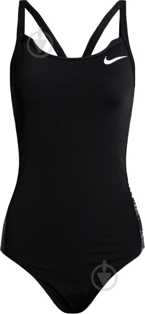 Купальник Nike Hydrastrong NESSC051-006 р.36 черный с серым - фото 1 Купальник Nike Hydrastrong NESSC051-006 р.36 черный с серым - фото 1