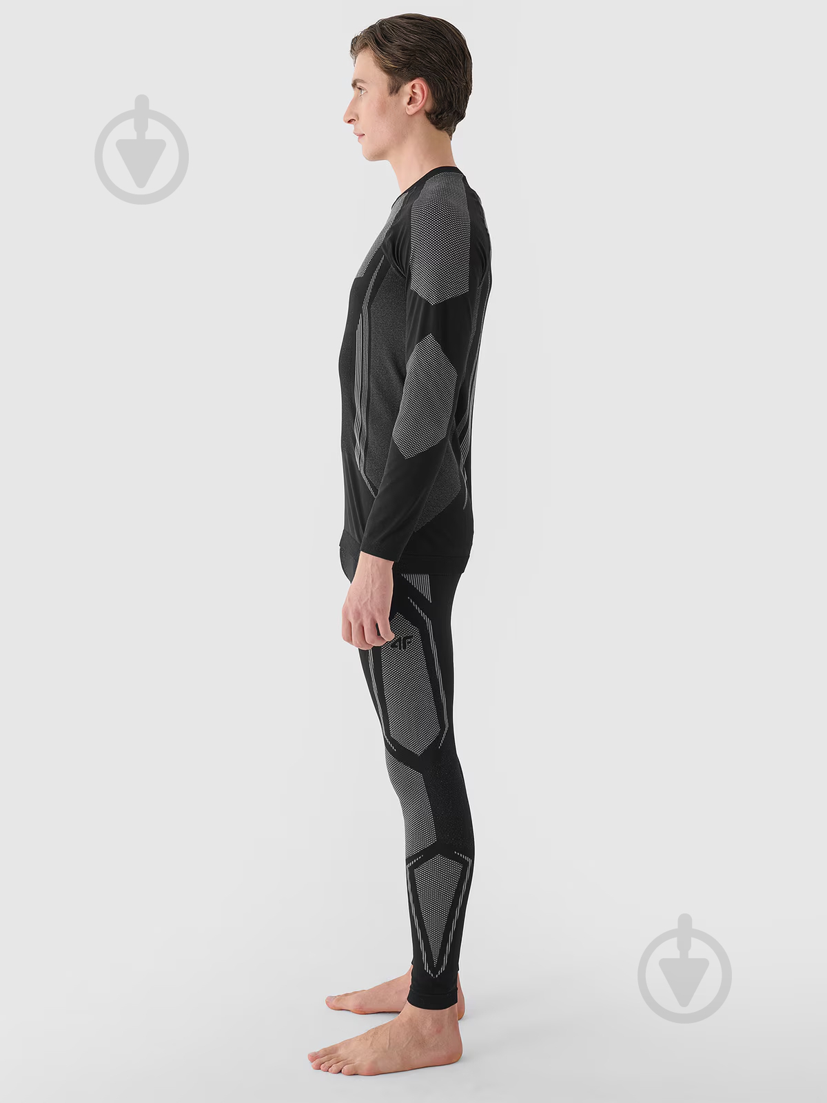 Термоштани 4F SEAMLESS UNDERWEAR M166 4FWAW24USEAM166-20S р.L/XL чорний - фото 4