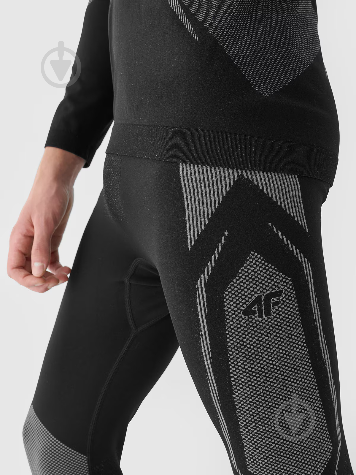 Термоштани 4F SEAMLESS UNDERWEAR M166 4FWAW24USEAM166-20S р.L/XL чорний - фото 5