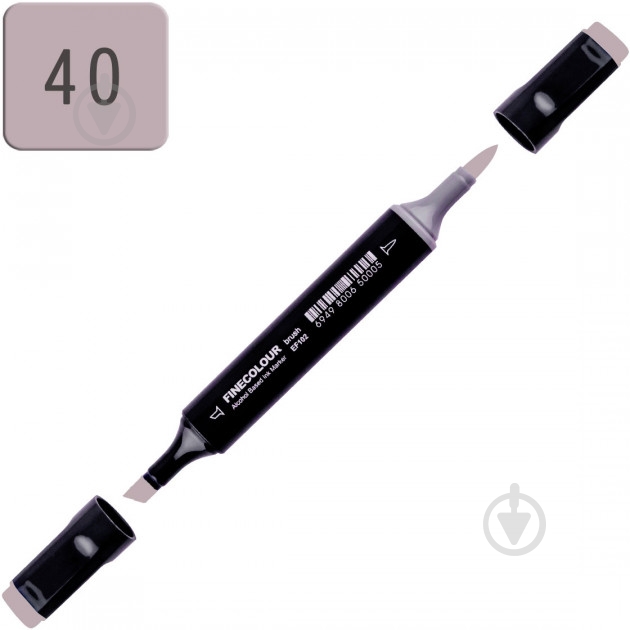 Маркер спиртовой FINECOLOUR EF102-40 пурпурно-серый №6 - фото 2 Маркер спиртовой FINECOLOUR EF102-40 пурпурно-серый №6 - фото 2