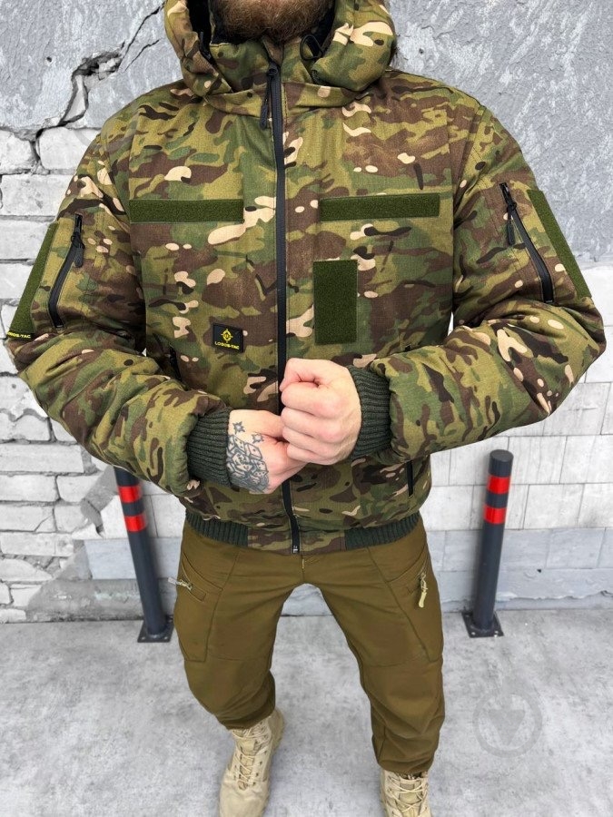 Куртка мужская LOGOS-Tac тактическая "Зимняя на меху" темный мультикам 04-07-00-0008 р.4XL - фото 12 Куртка мужская LOGOS-Tac тактическая "Зимняя на меху" темный мультикам 04-07-00-0008 р.4XL - фото 12