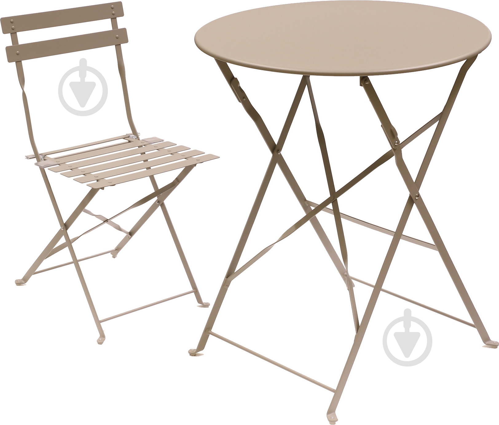 Комплект мебели Indigo Бистро бежевый - фото 1