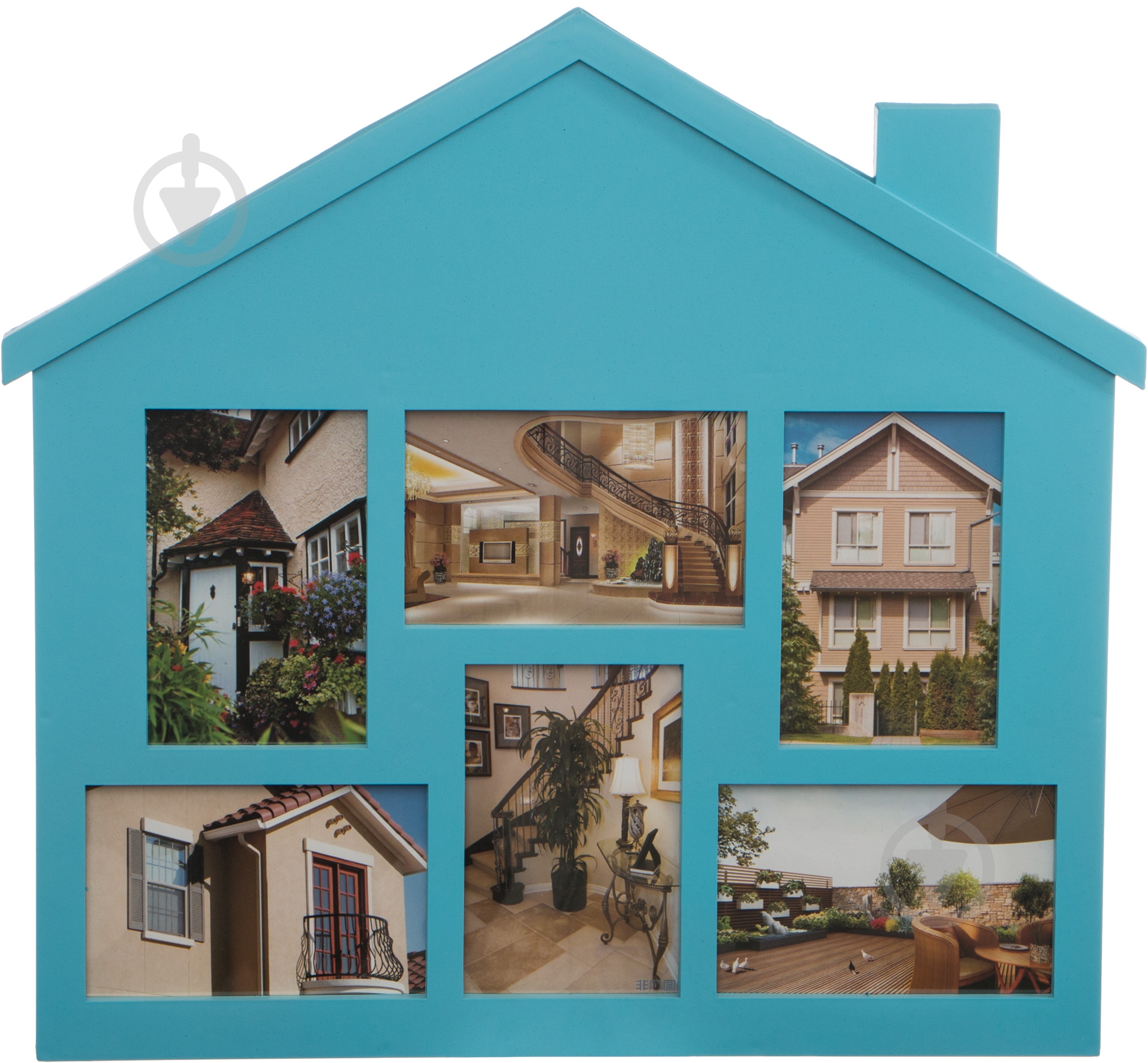 Коллаж EVG frame BIN 1122995 BLUE Collage 6 6 фото 10x15 см голубой - фото 1