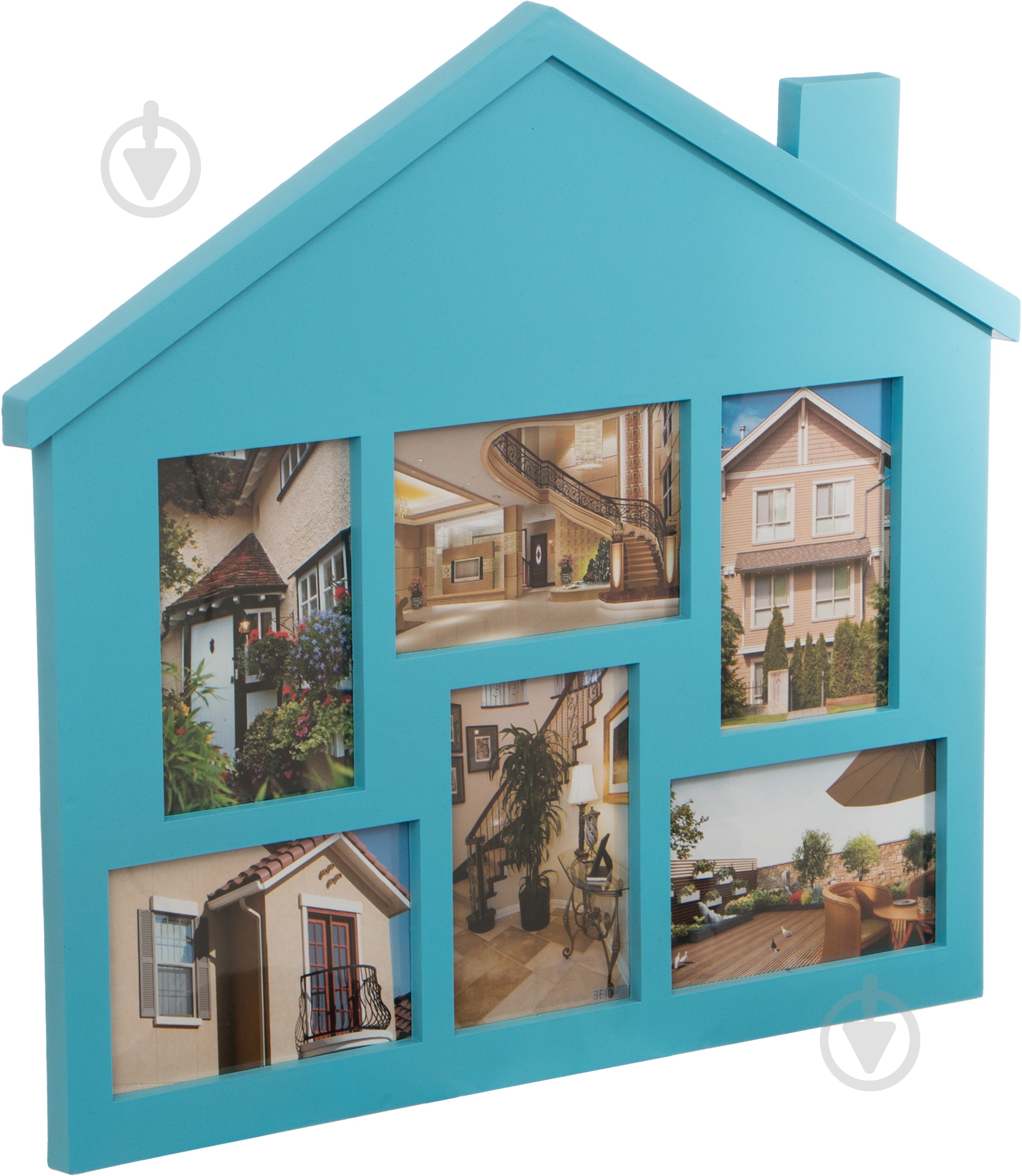 Коллаж EVG frame BIN 1122995 BLUE Collage 6 6 фото 10x15 см голубой - фото 2