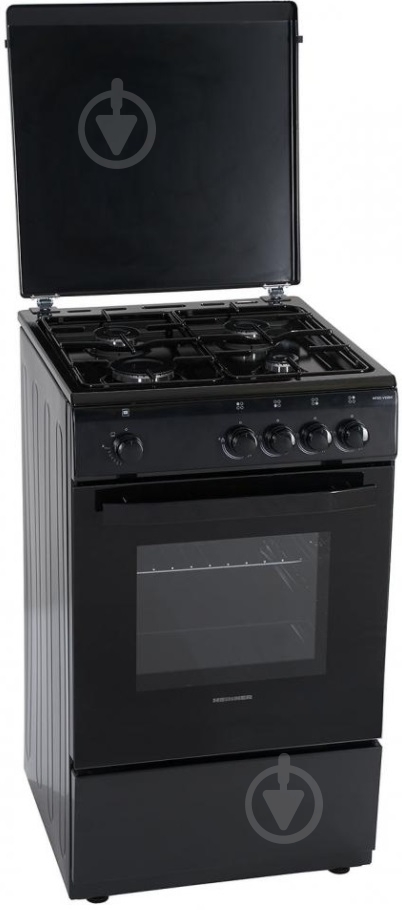 Плита газовая Heinner HFSC-V50BK - фото 1 Плита газовая Heinner HFSC-V50BK - фото 1