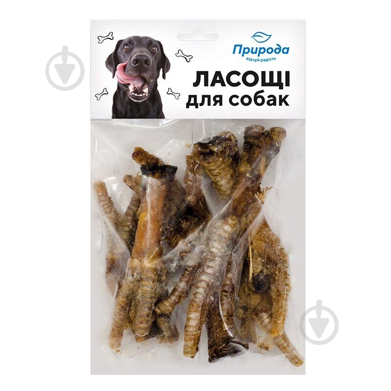 Лакомство Природа Лапки куринные 100гр - фото 1