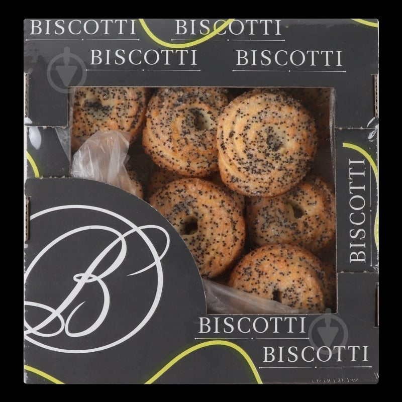 Печиво Biscotti Маргаритка з маком 280 г - фото 8