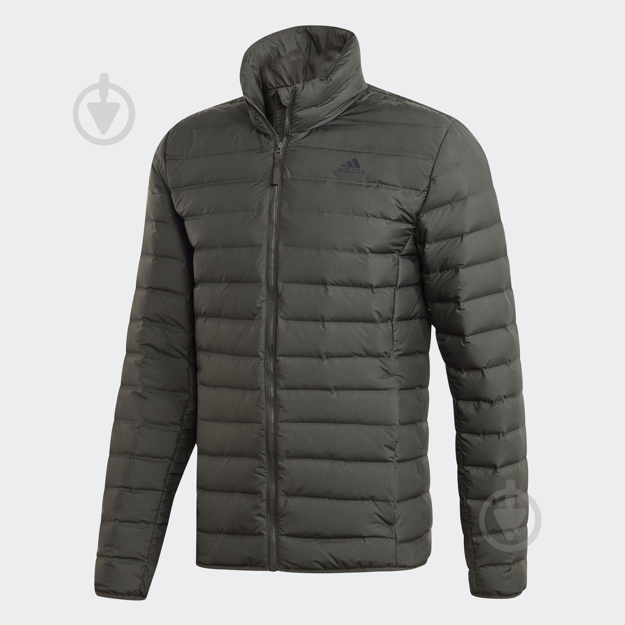 Куртка Adidas VARILITE SOFT J DZ1424 р.M зеленая - фото 1