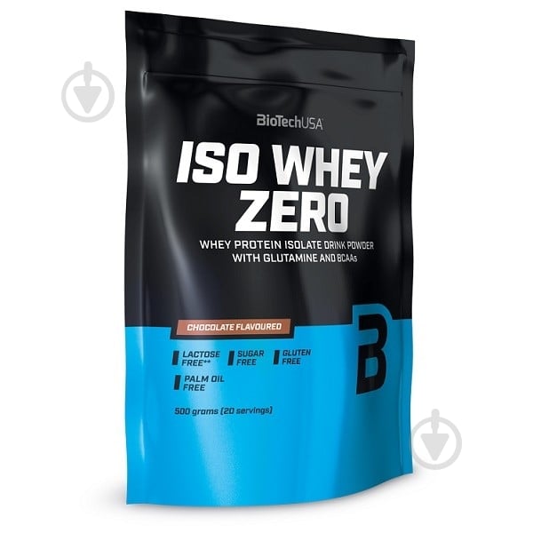 Протеин BioTechUSA IsoWhey Zero Lactose Free кокос 0,5 кг - фото 1