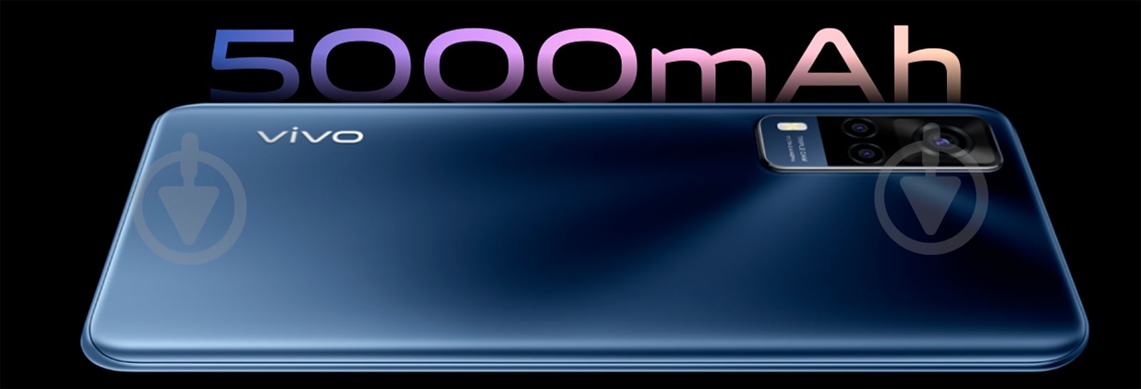 Смартфон Vivo Y53S 6/128GB deep sea blue - фото 17