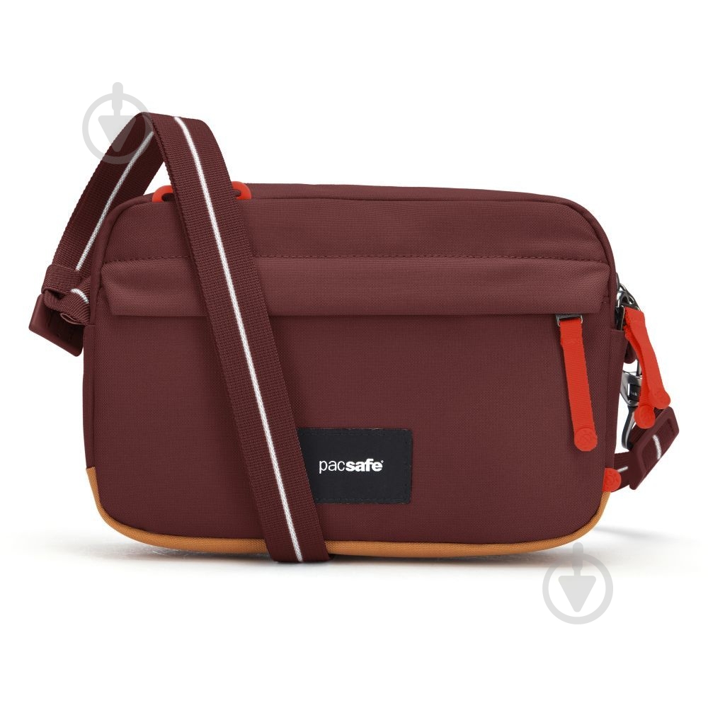 Сумка Pacsafe GO crossbody 35105345 бордовый - фото 1 Сумка Pacsafe GO crossbody 35105345 бордовый - фото 1