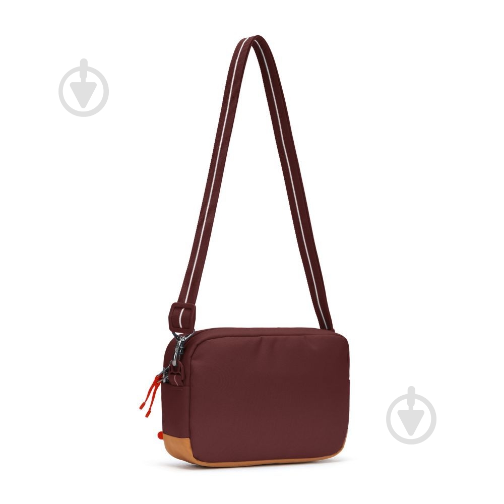 Сумка Pacsafe GO crossbody 35105345 бордовый - фото 3 Сумка Pacsafe GO crossbody 35105345 бордовый - фото 3
