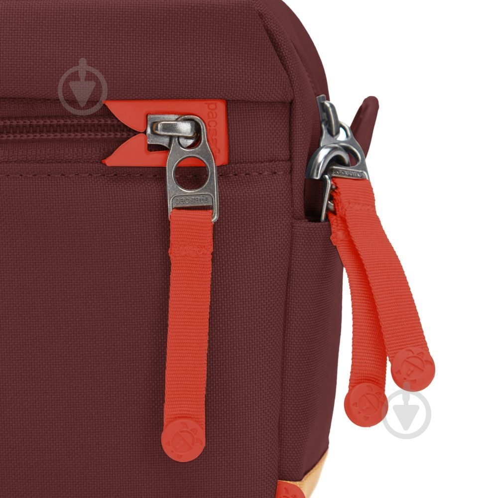 Сумка Pacsafe GO crossbody 35105345 бордовый - фото 5 Сумка Pacsafe GO crossbody 35105345 бордовый - фото 5
