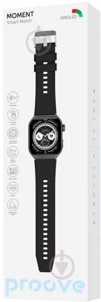 Смарт-годинник Proove Moment black (SMPR00002201) - фото 6 Смарт-годинник Proove Moment black (SMPR00002201) - фото 6